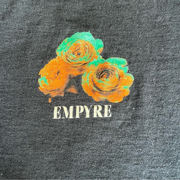Empyre Men Black T-shirt‎ Size Large Roots Of Loyalty Black w/Graphics - Picture 8 of 9